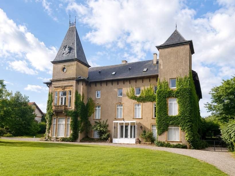 Le château depuis le parc