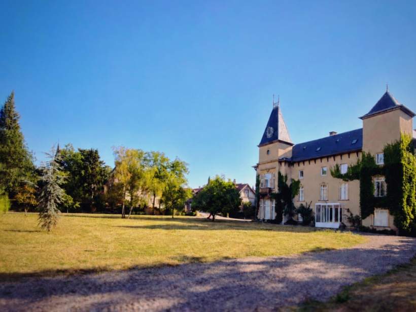 Le parc en fin de journée